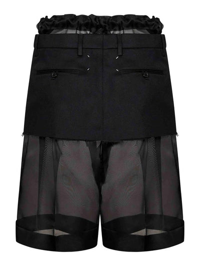 Gonna Pantalone Midi A Strati Neri