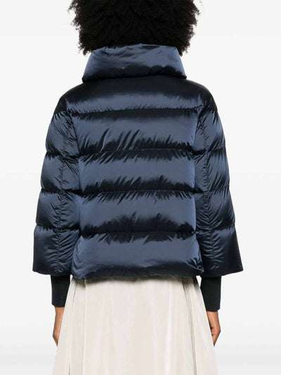 Cappotto In Tessuto Tecnico