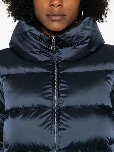 Cappotto In Tessuto Tecnico