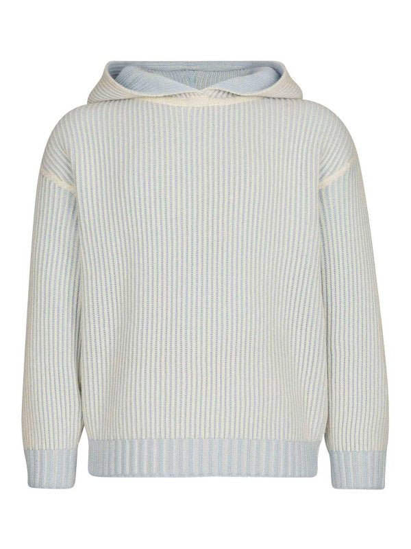 Felpa Con Cappuccio Reversibile