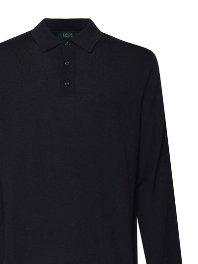 Polo In Maglia Di Lana