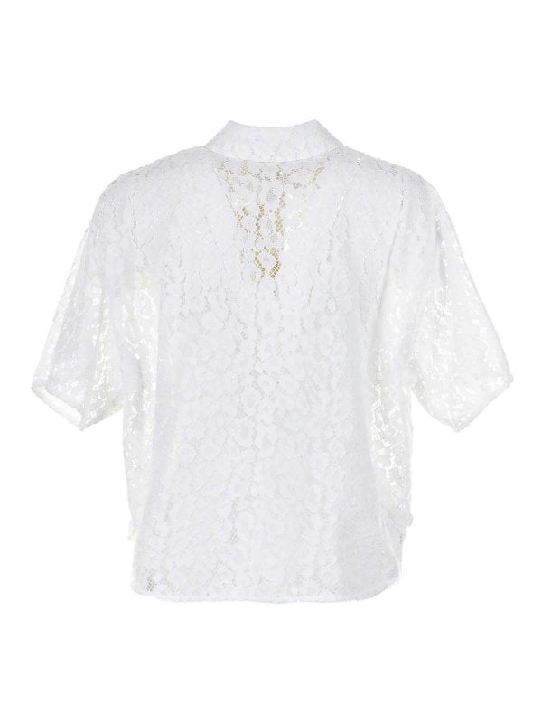 Camicia In Pizzo Cordonato