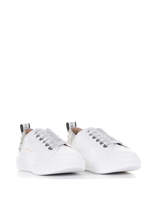 Sneaker Wembley In Pelle E Strass