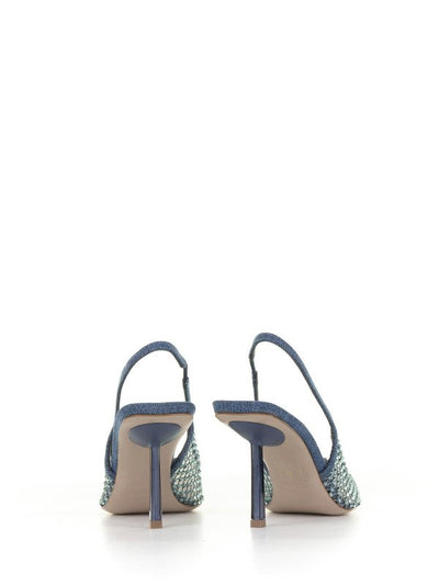 Décolleté Slingback Gilda Gioiello A Rete