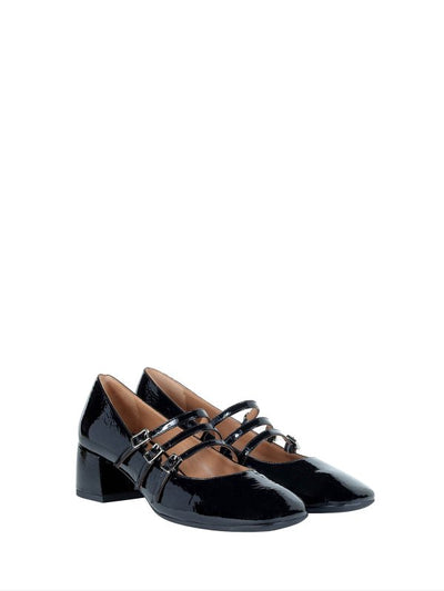 Décolleté Mary Jane In Vernice Nero