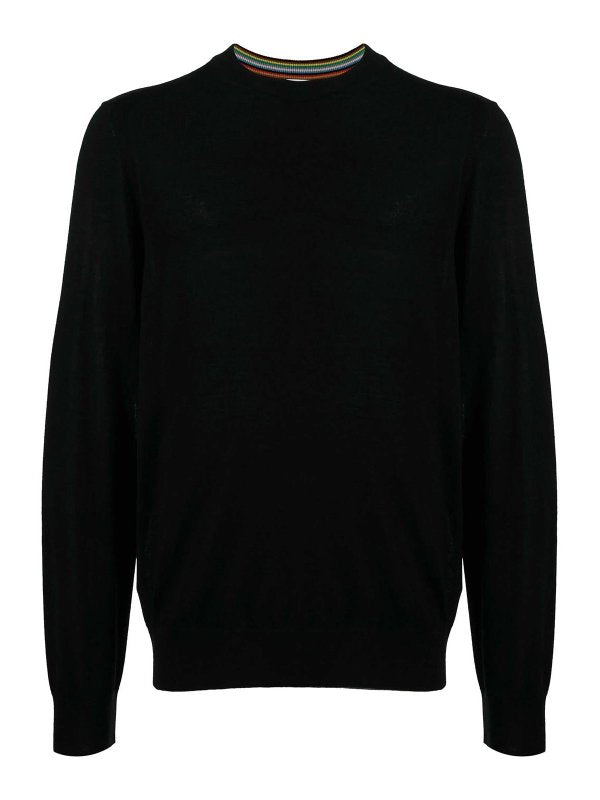 Maglione In Lana Merino A Maglia Fine