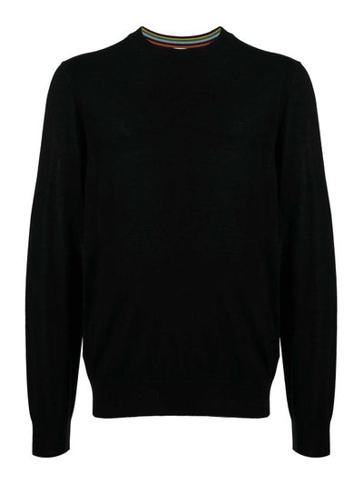 Maglione In Lana Merino A Maglia Fine