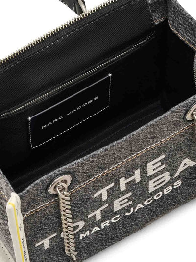 La Borsa Tote A Tracolla Con Catena Di Jeans