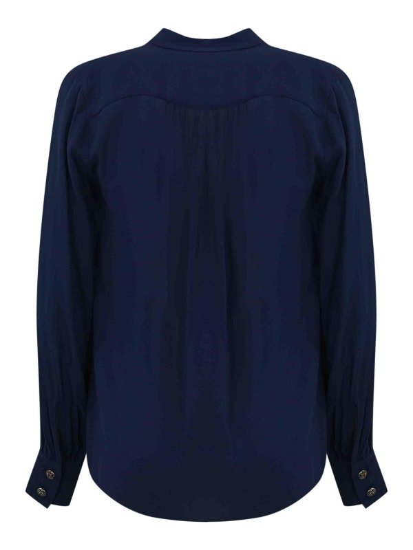 Blusa In Georgette Con Fantasia A Righe