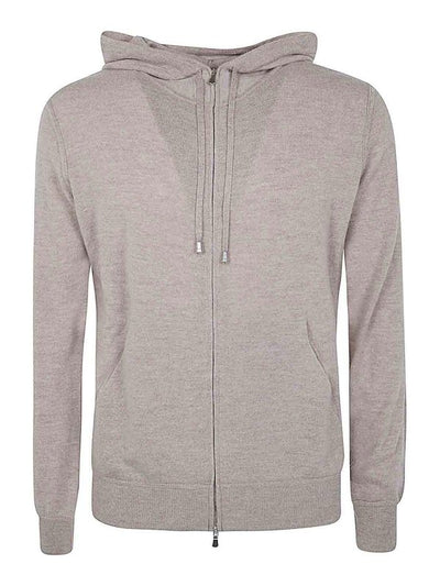 Felpa Con Cappuccio E Zip