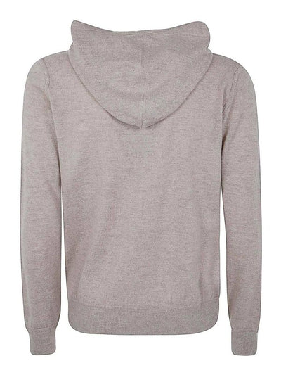 Felpa Con Cappuccio E Zip