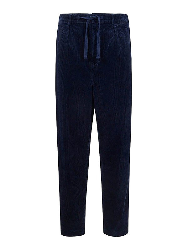 Easy Pant Pieghettato Velluto A Coste 8w