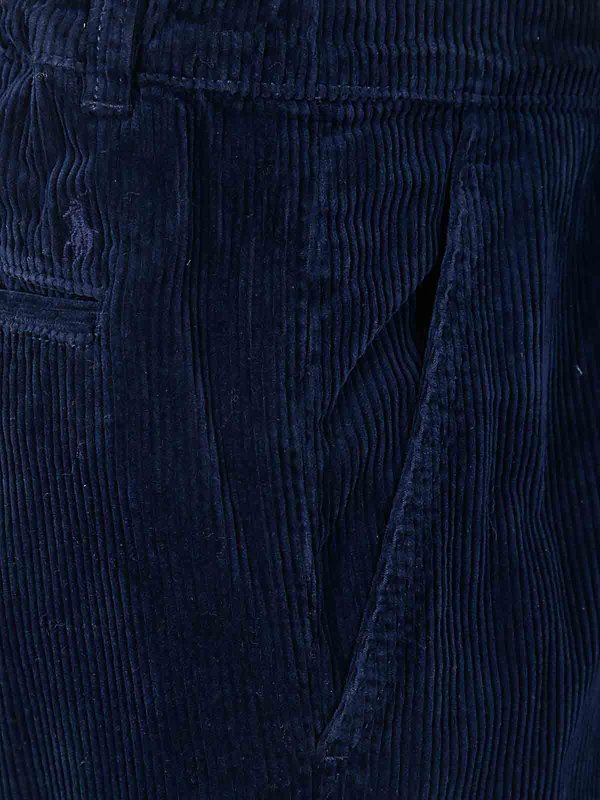 Easy Pant Pieghettato Velluto A Coste 8w