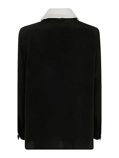 Camicia Informale Crepe De Chine Di Seta