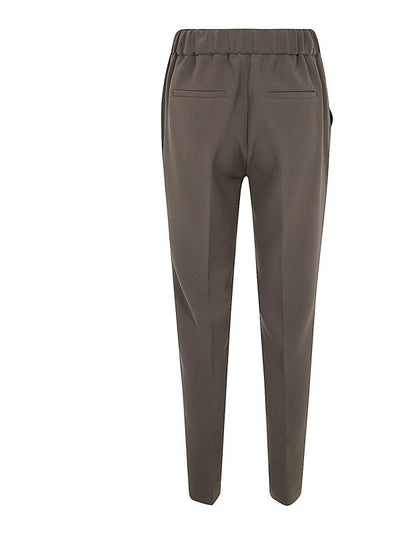 Pantaloni Sidro Con Vita Elastica