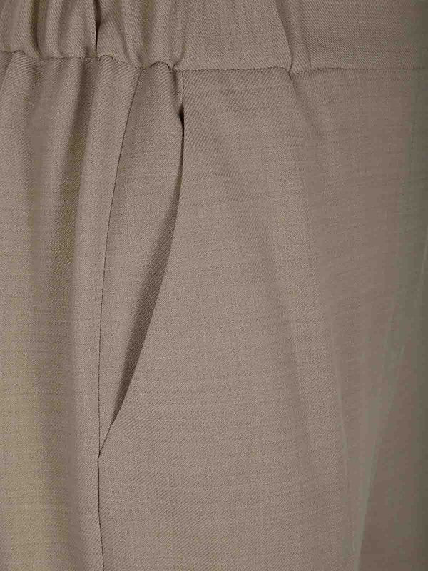 Pantaloni Sidro Con Vita Elastica