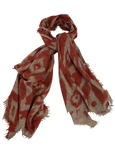 Scialle In Maglia Aperta 85x200