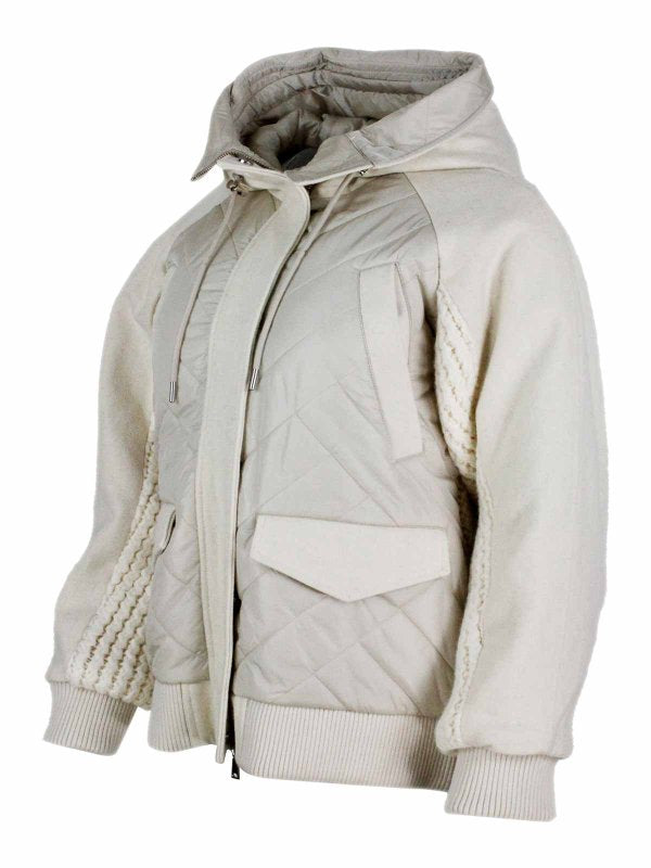 Giacca In Misto Lana