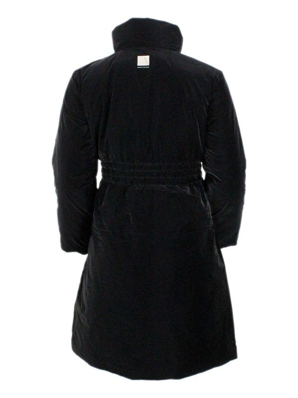 Cappotto In Tessuto Tecnico