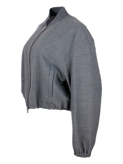 Giacca In Misto Lana