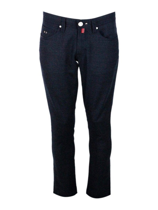 Sciarpa In Misto Cashmere