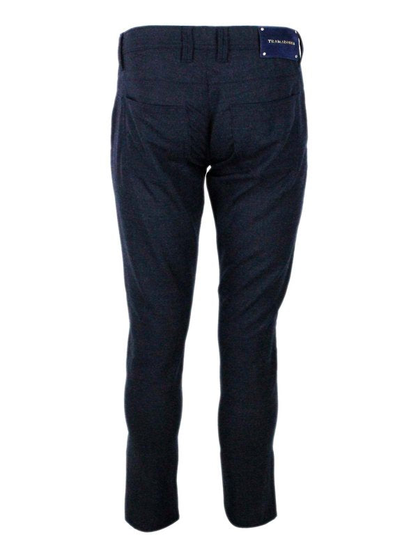 Sciarpa In Misto Cashmere