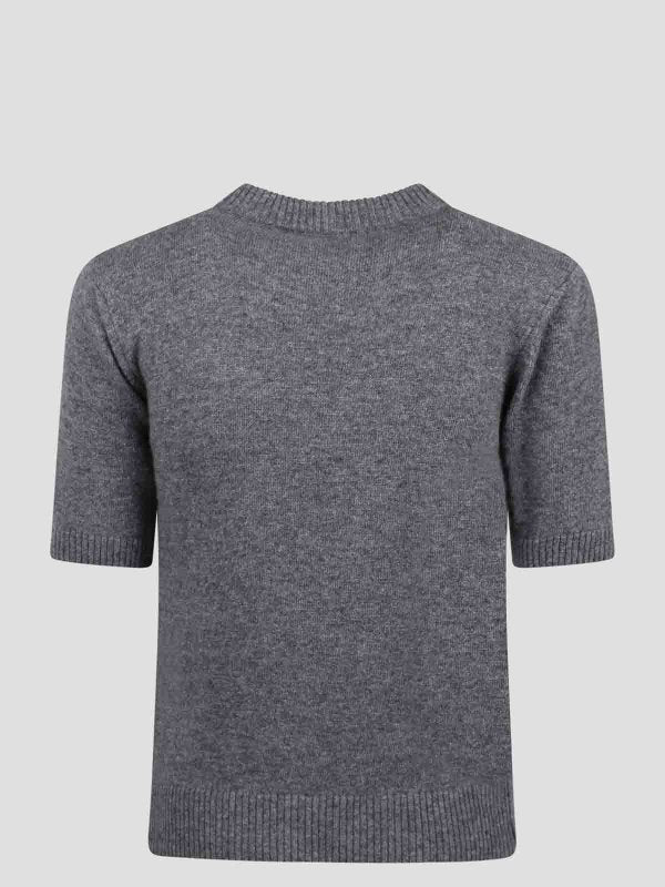 Maglione Con Applicazioni Di Rose