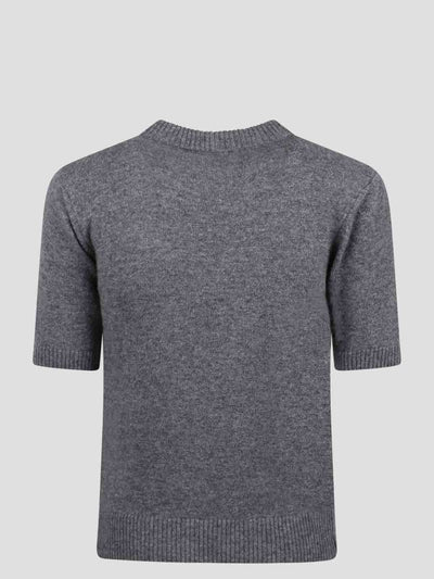 Maglione Con Applicazioni Di Rose