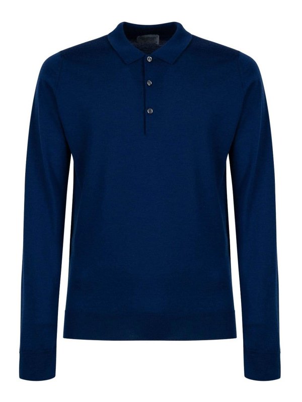 T-shirt In Cotone  Blu