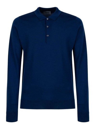 T-shirt In Cotone  Blu