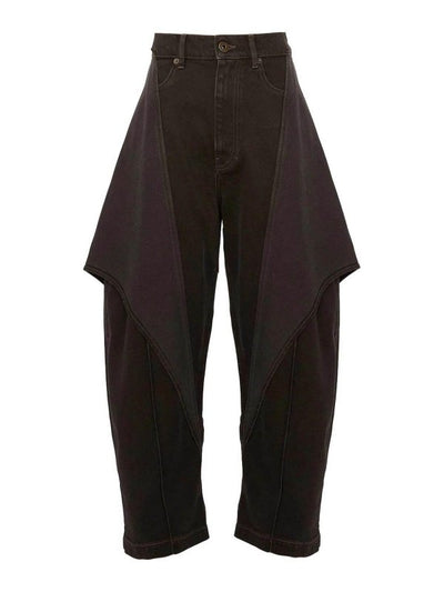 Jeans Scolpiti Cropped