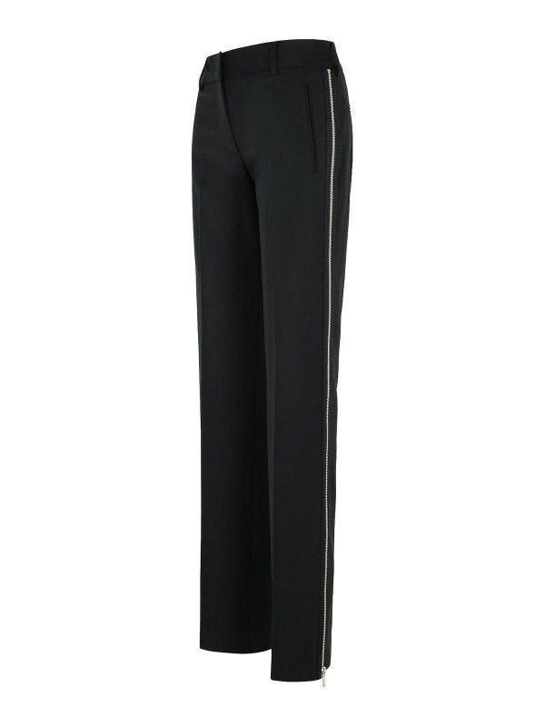Pantaloni In Poliestere Nero