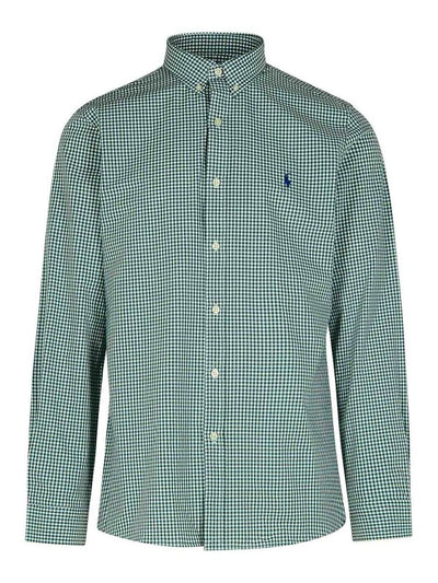 Camicia In Cotone Verde