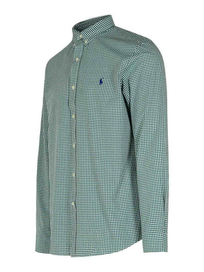 Camicia In Cotone Verde