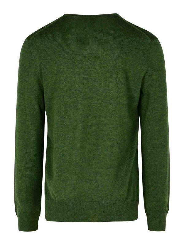 Maglione Di Lana Verde