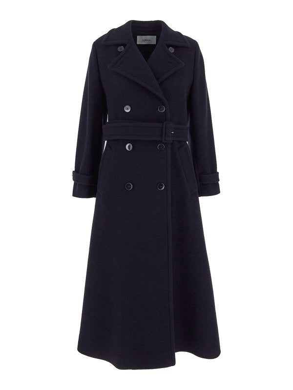 Cappotto Doppiopetto Lardini In Lana