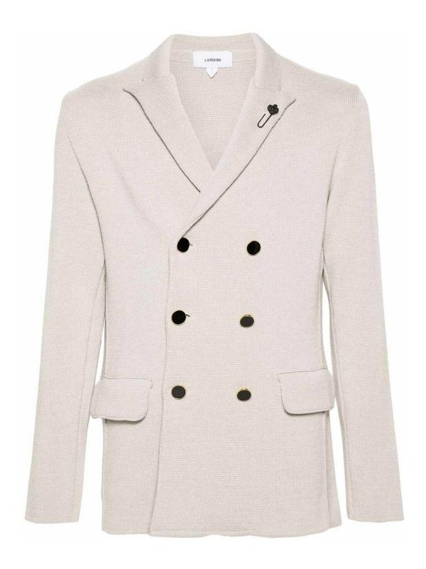 Blazer Lavorato A Maglia