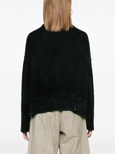 Maglione Girocollo In Misto Lana E Cashmere
