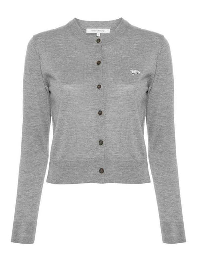 Cardigan In Lana Di Volpe Baby