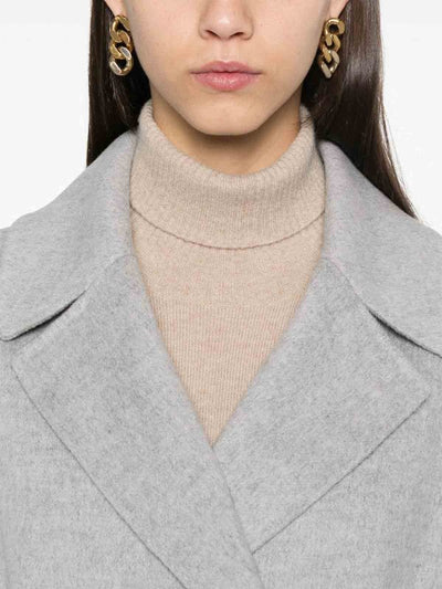 Cappotto Con Cintura In Lana Paola