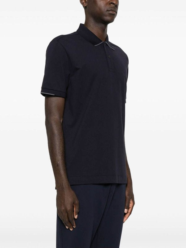 Polo In Cotone Con Logo
