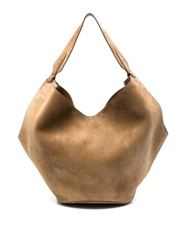 Borsa A Tracolla Media In Pelle Lotus