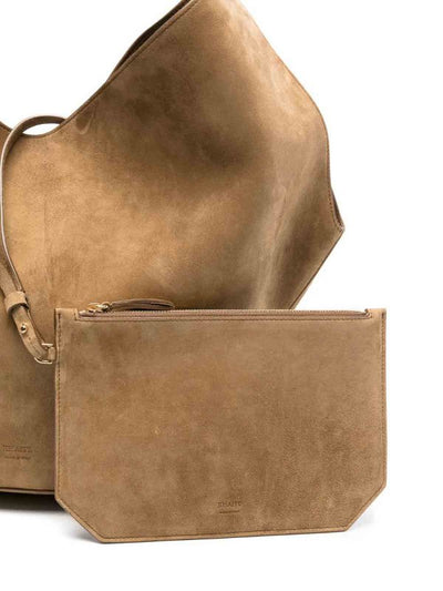 Borsa A Tracolla Media In Pelle Lotus