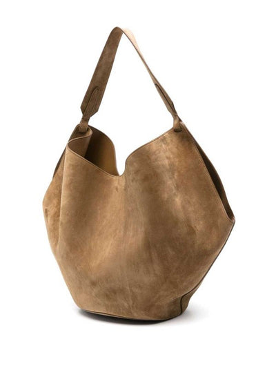 Borsa A Tracolla Media In Pelle Lotus