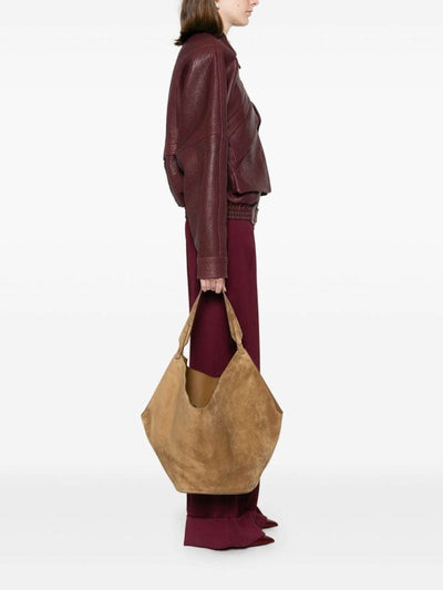 Borsa A Tracolla Media In Pelle Lotus