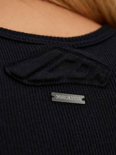 Top In Cotone Senza Maniche