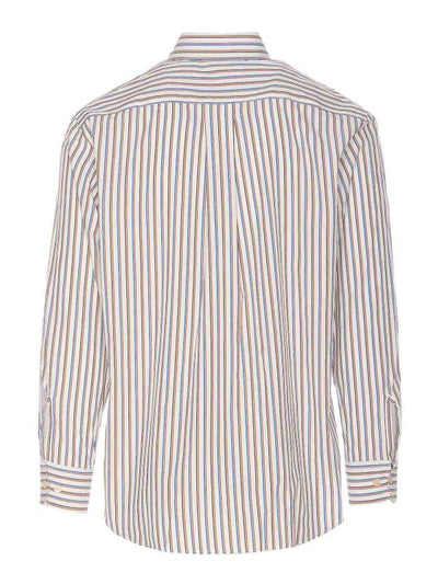 Camicia A Righe Multicolor