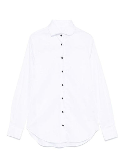 Camicia In Cotone Nina In Bianco