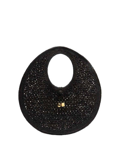 Borsa A Tracolla Le Rond Spiaggia In Rafia