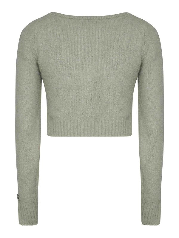 Maglia Colorpoint Con Ampio Scollo Rotondo